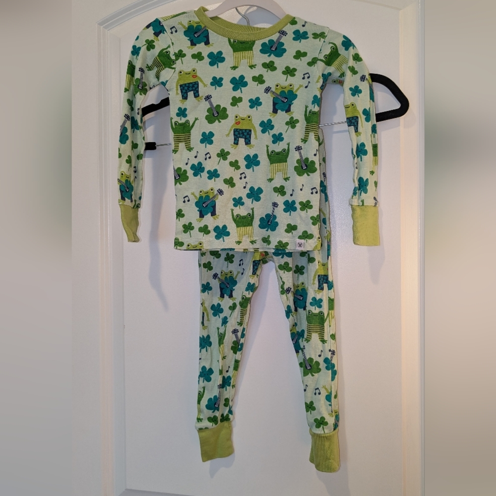 🐸 ☘️ Frog St Patty's Day Pajamas